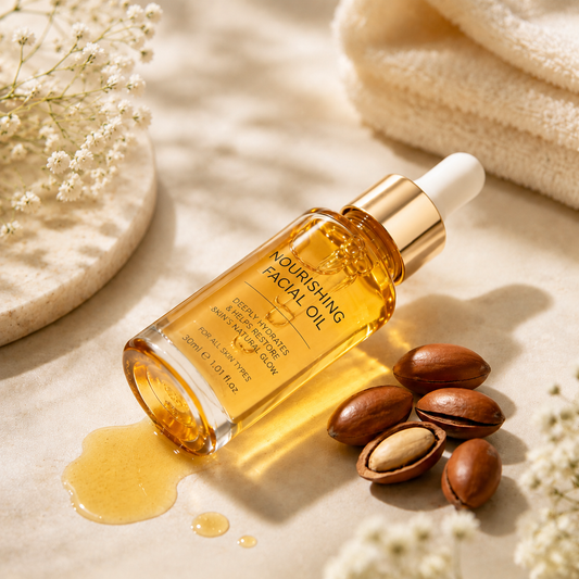 Fast-Absorbing Natural Body Oil, Vitamin E Antioxidant Skin Repair Oil