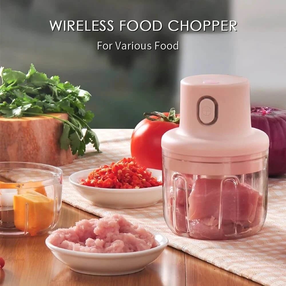 New Year Hot Sale🎁 49% Off🎁)Wireless Food Chopper🔥