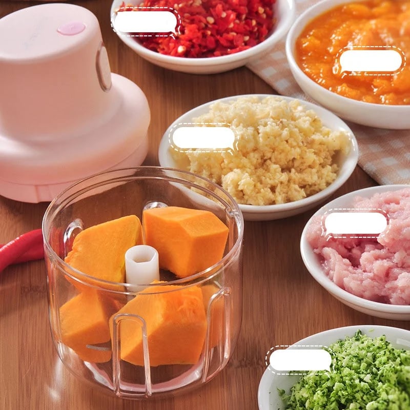 New Year Hot Sale🎁 49% Off🎁)Wireless Food Chopper🔥
