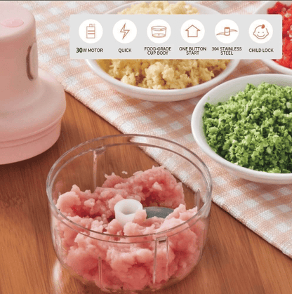 New Year Hot Sale🎁 49% Off🎁)Wireless Food Chopper🔥