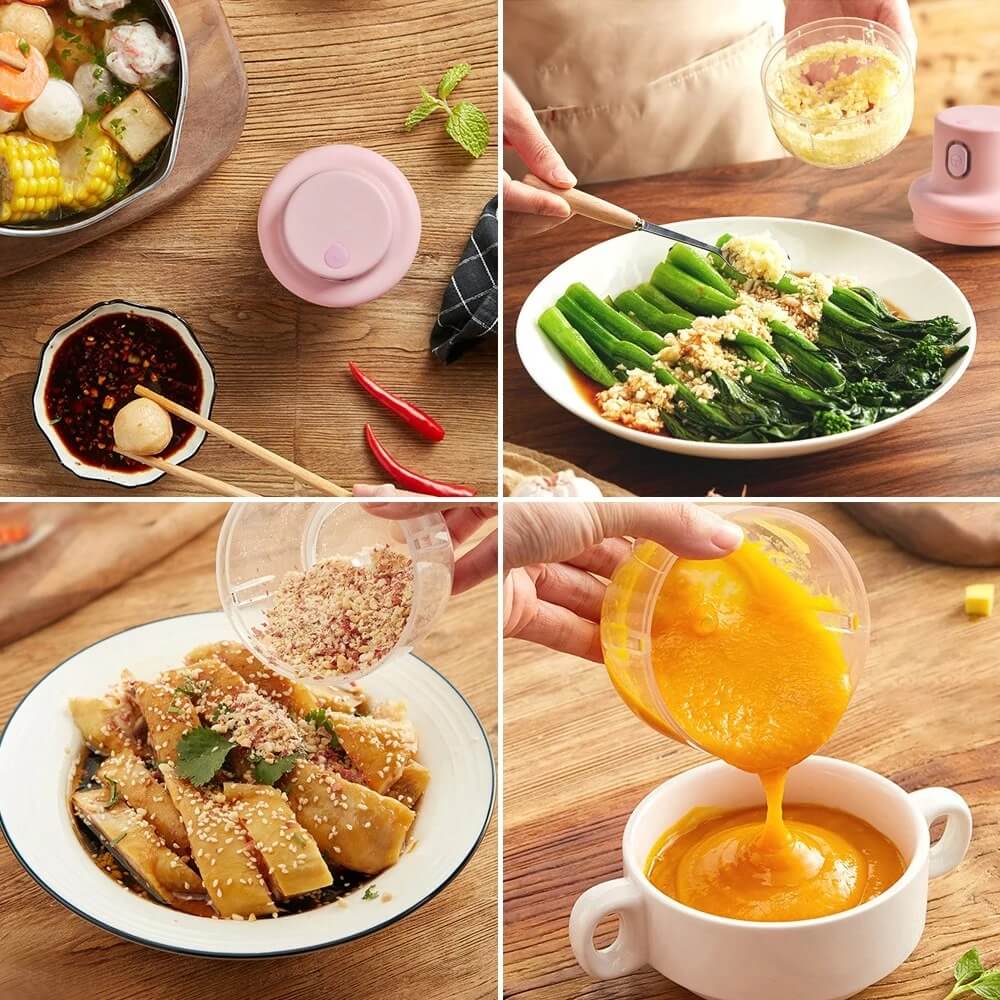 New Year Hot Sale🎁 49% Off🎁)Wireless Food Chopper🔥
