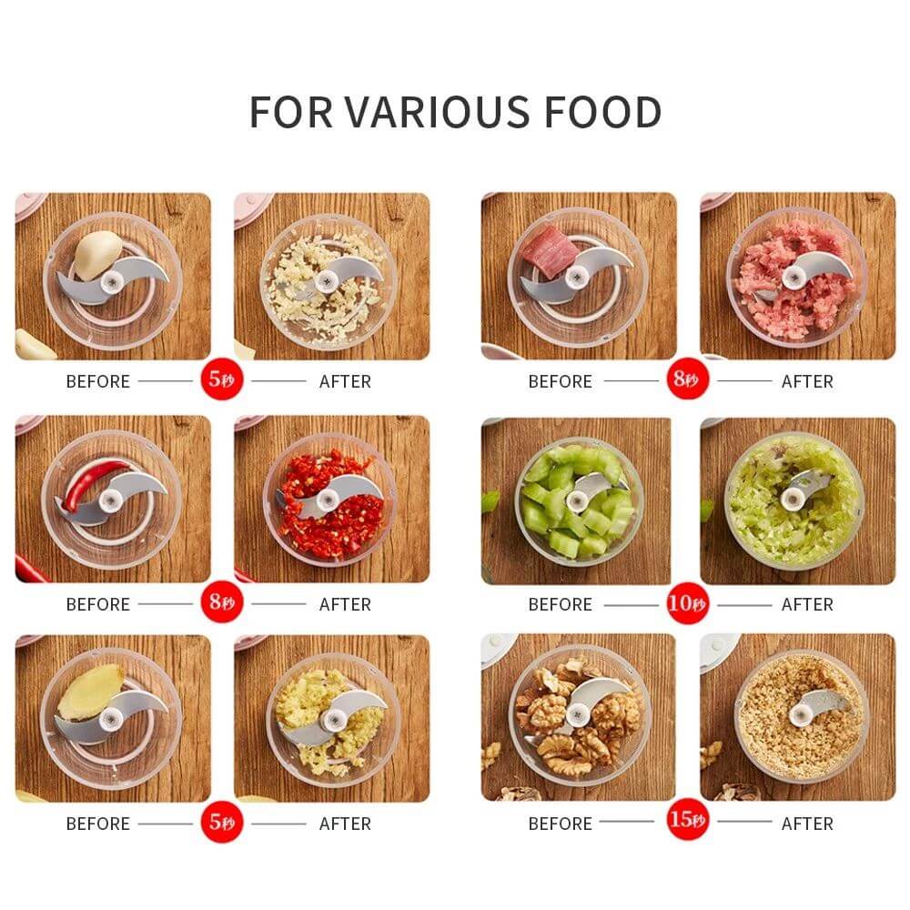 New Year Hot Sale🎁 49% Off🎁)Wireless Food Chopper🔥